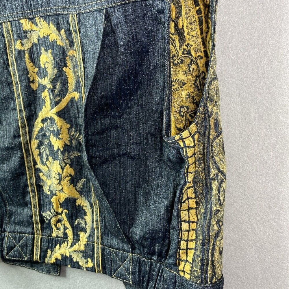 Vintage Opal Lorraine Wardy Vest Women Size M Cowgirl Boho Retro 1980s USA Texas - Picture 12 of 15